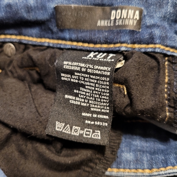 KUT From The Kloth Embroidered Connie Skinny Jean - Picture 12 of 14